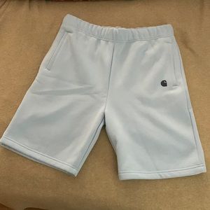 Men’s Carhartt Midweight Fleece Moonstone Shorts (Medium)